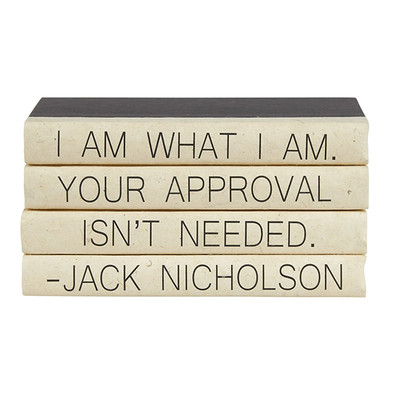 E Lawrence 4 Vol. Quote Stack, "I Am What I Am..."