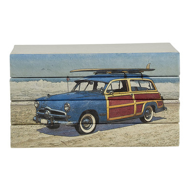 E Lawrence 4 Vol. Stack Classic Woodie On The Beach
