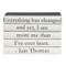 E Lawrence 5 Vol. Quote Stack "Everything Has Changed..."