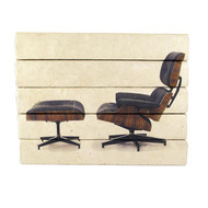 E Lawrence Eames Lounge 5 Volume Stack