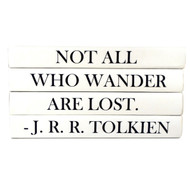 E Lawrence Quotations Series "Not All Who Wonder Are Lost"