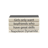 E Lawrence Quotations Series: Napoleon Dynamite "Girls Only Want..." 4 Vol.