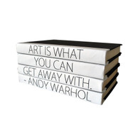 E Lawrence Quotations Series: "Art Is What You Can Get Away With" 4 Volume Stack