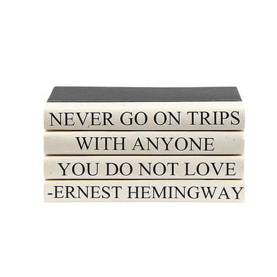 E Lawrence Quotations Series: Ernest Hemingway "...Trips"
