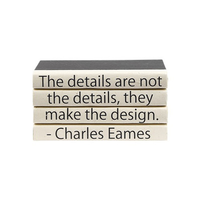 E Lawrence Quotations Series: Charles Eames "The Details..." 4 Vol.