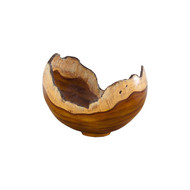 Phillips Collection Burled Bowl, Faux Bois