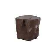 Phillips Collection Log Stool, Bronze, LG