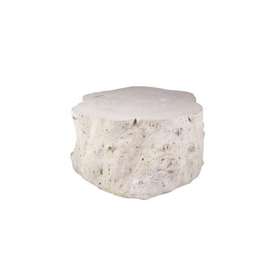 Phillips Collection Log Coffee Table, Roman Stone