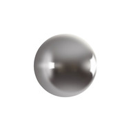 Phillips Collection Ball on the Wall, Polished Aluminum, LG