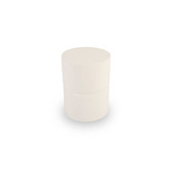 Phillips Collection Stacked Stool, Gel Coat White