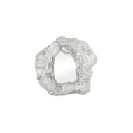 Phillips Collection Rock Pond Mirror, Silver Leaf