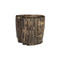 Phillips Collection Cast Petrified Wood Stool, Resin