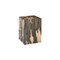 Phillips Collection Cast Petrified Wood Stool, Resin, Square