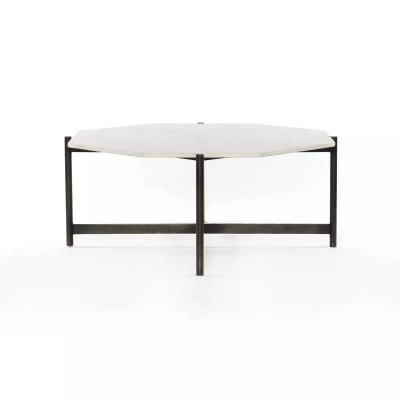 Four Hands Adair Coffee Table - Hammered Grey