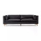 Four Hands Beckwith Sofa - Rider Black