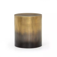 Four Hands Cameron End Table - Ombre Antique Brass