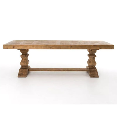 Four Hands Castle 98" Dining Table