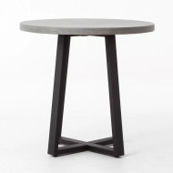 Four Hands Cyrus Outdoor Round Dining Table - 32" - Grey