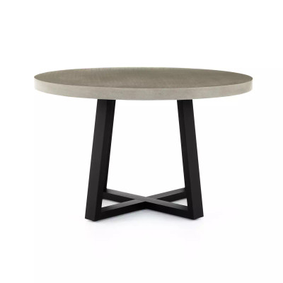 Four Hands Cyrus Outdoor Round Dining Table - 48" - Grey
