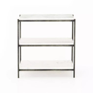 Four Hands Felix Nightstand - Hammered Grey