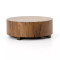 Four Hands Hudson Round Coffee Table - Natural Yukas