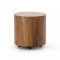 Four Hands Hudson Round End Table - Natural Yukas
