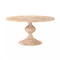 Four Hands Magnolia Round Dining Table - 60" - Whitewash