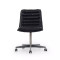 Four Hands Malibu Desk Chair - Rider Black