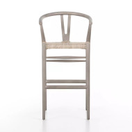 Four Hands Muestra Bar Stool - Weathered Grey