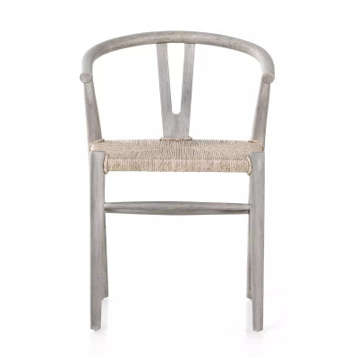 Four Hands Muestra Dining Chair - Weathered Grey Teak