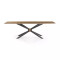 Four Hands Spider Dining Table - Bright Brass Clad - 94"