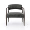 Four Hands Tyler Armchair - Chaps Ebony