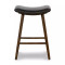 Four Hands Union Counter Stool - Distressed Black - Warm Parawood