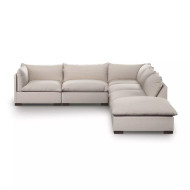 Four Hands Westwood 5 - Piece Sectional With Ottoman - Bennett Moon