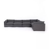 Four Hands Westwood 6 - Piece Sectional - Bennett Charcoal