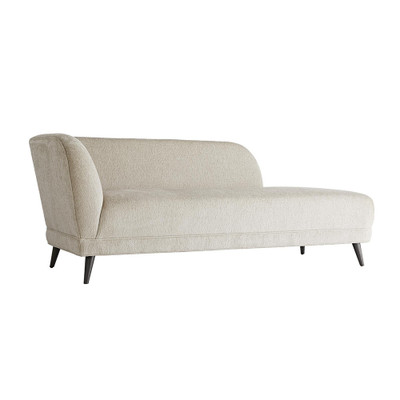 Catalina Chaise Stone Boucle