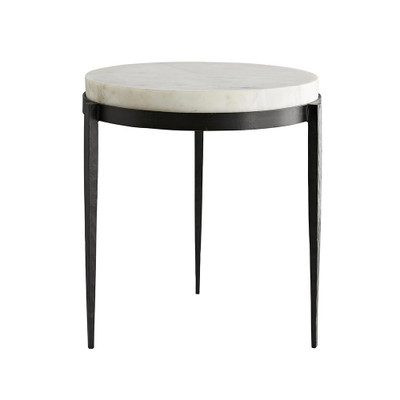 Kelsie Side Table - Black/White