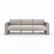 Four Hands Leroy Outdoor Sofa, Weathered Grey - Stone Grey