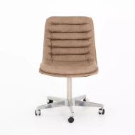 Four Hands Malibu Desk Chair - Natural Wash Mushroom