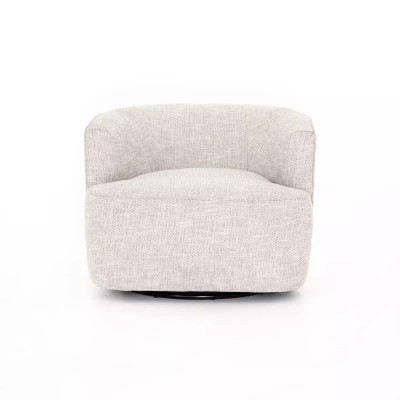 Four Hands Mila Swivel Chair - Brazos Dove