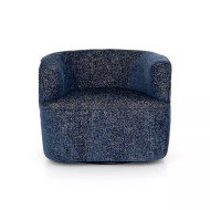 Four Hands Mila Swivel Chair - Comal Azure