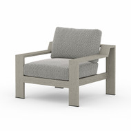 Four Hands Monterey Outdoor Chair - Faye Ash - Weathered Grey
