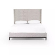 Four Hands Newhall Bed - 55" - King - Plushtone Linen