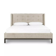 Four Hands Newhall Bed - Queen - Plushtone Linen