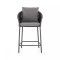 Four Hands Porto Outdoor Counter Stool - Charcoal