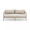 Four Hands Sherwood Outdoor Sofa, Washed Brown - 63" - Faye Sand