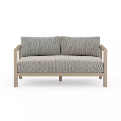 Four Hands Sonoma Outdoor Sofa, Washed Brown - 60" - Faye Ash