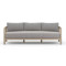 Four Hands Sonoma Outdoor Sofa, Washed Brown - 88" - Faye Ash
