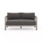 Four Hands Sonoma Outdoor Sofa, Weathered Grey - 60" - Charcoal