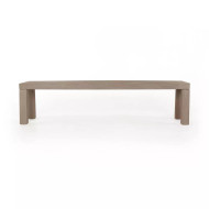 Four Hands Sonora Outdoor Dining Bench - Washed Brown